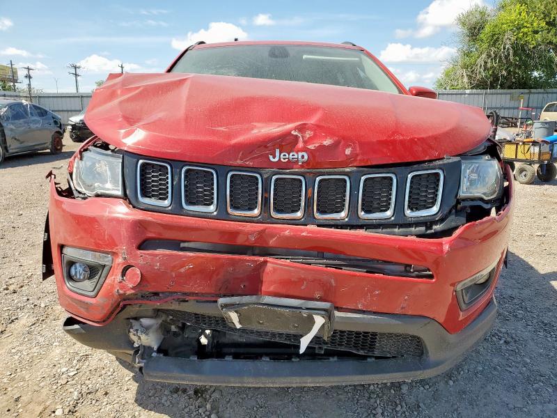 3C4NJCBB5JT205126 - 2018 JEEP COMPASS LATITUDE Շագանակագույն լուսանկար 5