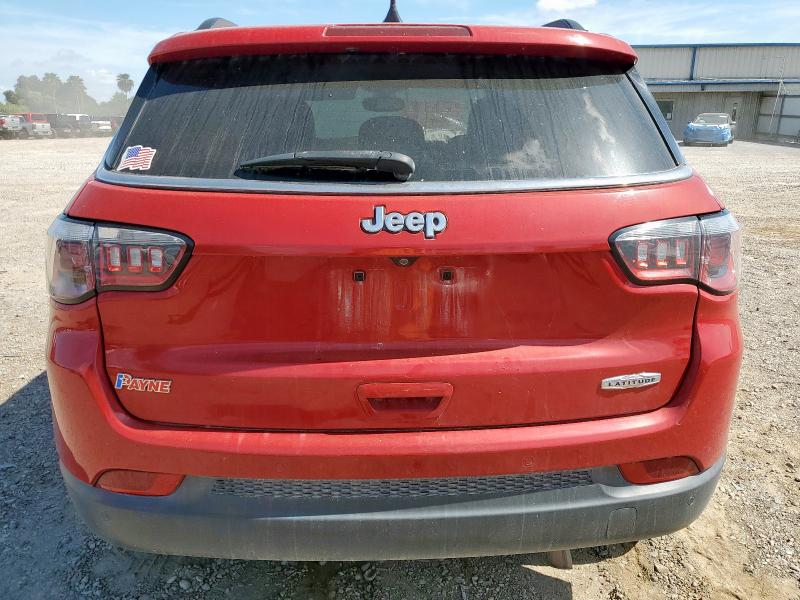 3C4NJCBB5JT205126 - 2018 JEEP COMPASS LATITUDE Շագանակագույն լուսանկար 6