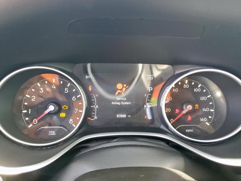 3C4NJCBB5JT205126 - 2018 JEEP COMPASS LATITUDE Շագանակագույն լուսանկար 9