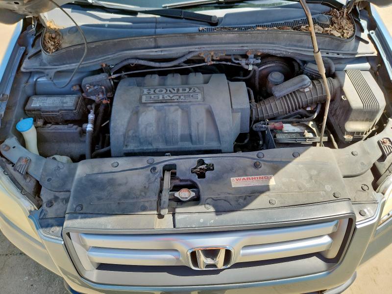 5FNYF28406B019212 - 2006 HONDA PILOT EX BLUE photo 12