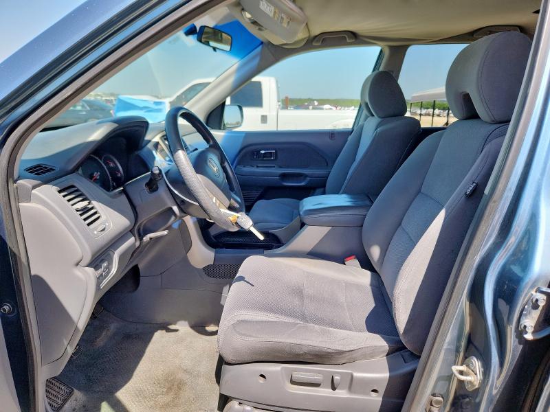 5FNYF28406B019212 - 2006 HONDA PILOT EX BLUE photo 7