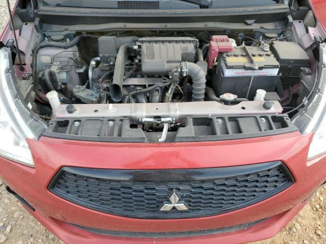 ML32F3FJ2LHF05557 - 2020 MITSUBISHI MIRAGE G4 ES RED photo 11