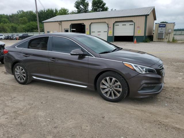 5NPE34AF4FH211463 - 2015 HYUNDAI SONATA SPORT 灰色 照片 4