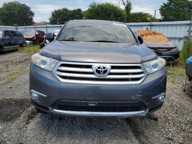 5TDZK3EH4CS072063 - 2012 TOYOTA HIGHLANDER BASE GRAY photo 5