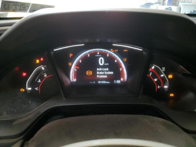 SHHFK7H44MU204715 - 2021 HONDA CIVIC SPORT SILVER photo 9