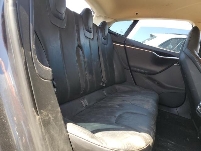 5YJSA1H13EFP54155 - 2014 TESLA MODEL S GRAY photo 10