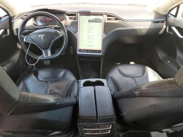 5YJSA1H13EFP54155 - 2014 TESLA MODEL S GRAY photo 8