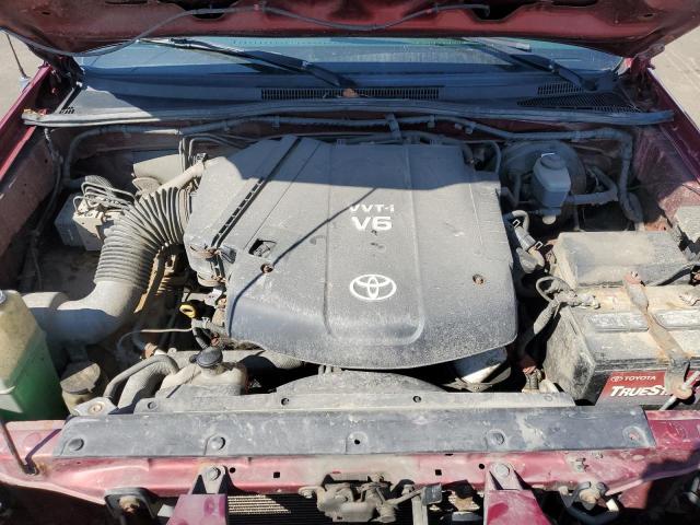 5TEUU42N58Z533172 - 2008 TOYOTA TACOMA ACCESS CAB Qırmızı foto 11