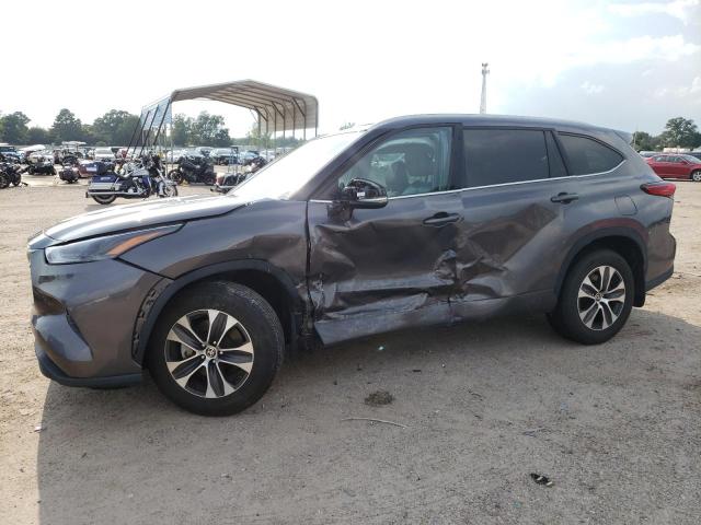 5TDHZRBH6NS166060 - 2022 TOYOTA HIGHLANDER XLE 灰色 照片 1
