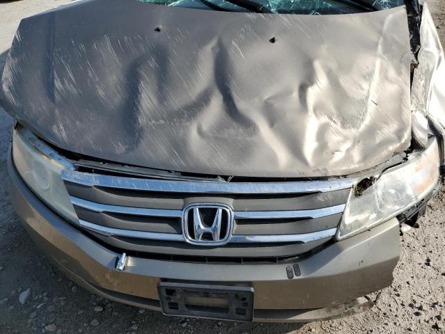 5FNRL5H67DB064256 - 2013 HONDA ODYSSEY EXL 棕色 照片 12
