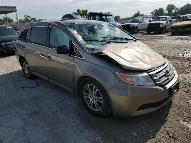 5FNRL5H67DB064256 - 2013 HONDA ODYSSEY EXL 棕色 照片 4