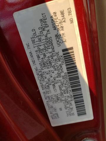 5TBRT34192S253569 - 2002 TOYOTA TUNDRA ACCESS CAB ბურგუნდია ფოტო 12