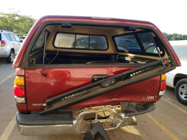 5TBRT34192S253569 - 2002 TOYOTA TUNDRA ACCESS CAB ბურგუნდია ფოტო 6