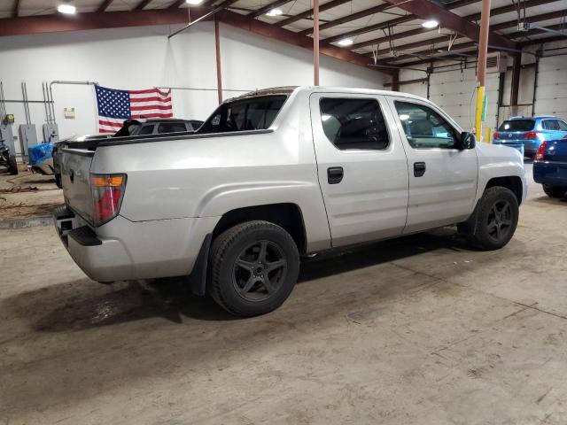 2HJYK16296H541690 - 2006 HONDA RIDGELINE RT SILVER photo 3