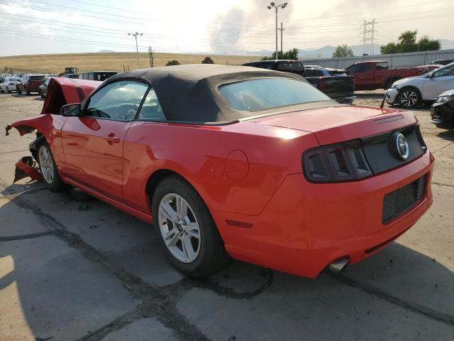 1ZVBP8EM6E5279105 - 2014 FORD MUSTANG RED photo 2