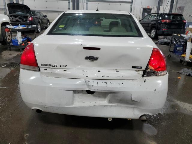 2G1WU583089249984 - 2008 CHEVROLET IMPALA LTZ WHITE photo 6