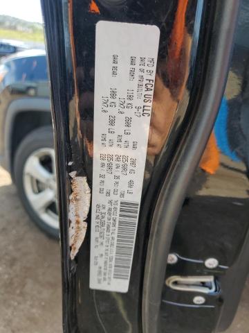 3C4NJDBB0JT162367 - 2018 JEEP COMPASS LATITUDE أسود صورة 12