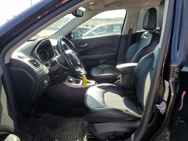 3C4NJDBB0JT162367 - 2018 JEEP COMPASS LATITUDE أسود صورة 7