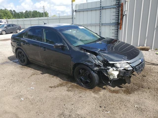 3FAHP0HAXBR302447 - 2011 FORD FUSION SE BLACK photo 4