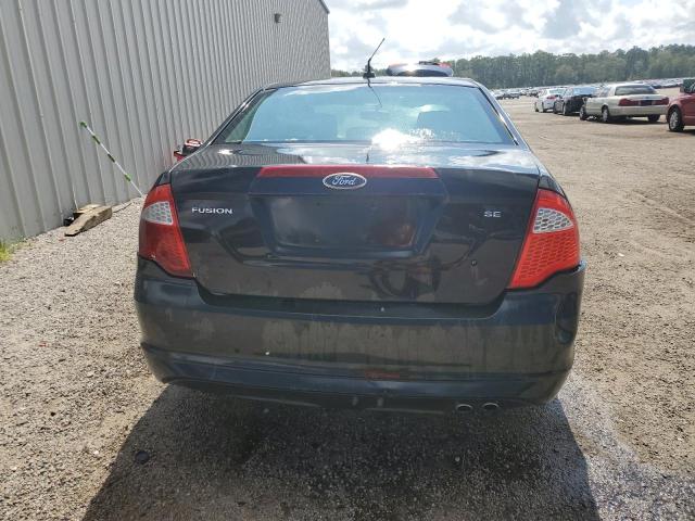 3FAHP0HAXBR302447 - 2011 FORD FUSION SE BLACK photo 6