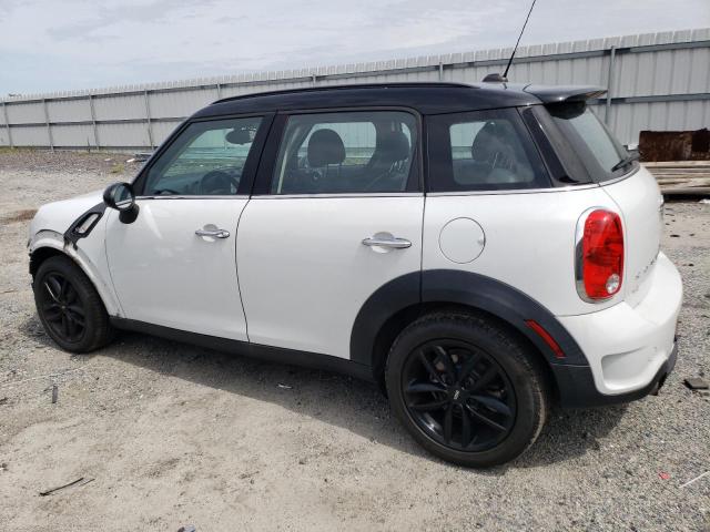 WMWZC3C51EWT01109 - 2014 MINI COOPER S COUNTRYMAN WHITE photo 2