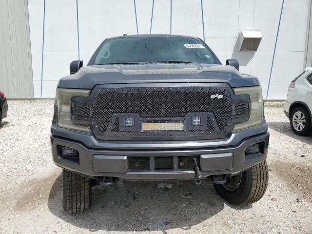 1FTEW1E59JFD62163 - 2018 FORD F150 SUPERCREW GRAY photo 5