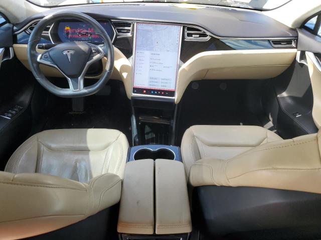 5YJSA1E17FF116965 - 2015 TESLA MODEL S أسود صورة 8