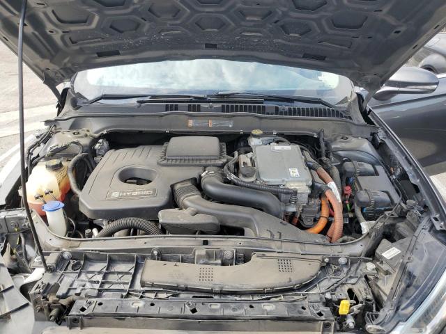 3FA6P0RU5KR109204 - 2019 FORD FUSION TITANIUM Сұр фото 11
