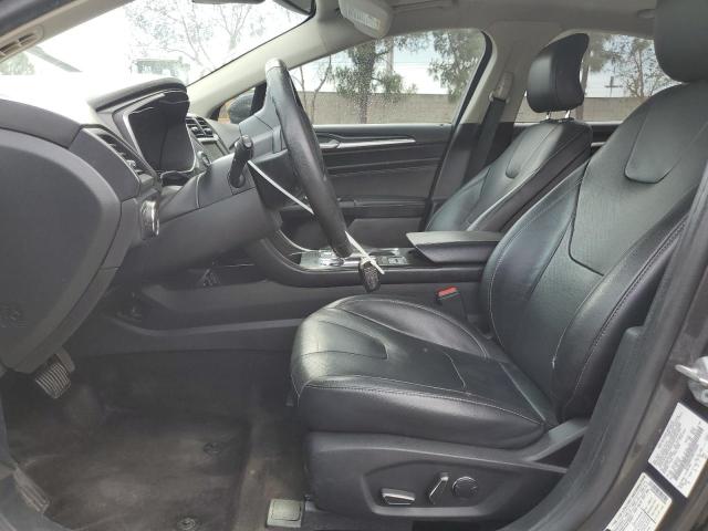 3FA6P0RU5KR109204 - 2019 FORD FUSION TITANIUM Сұр фото 7