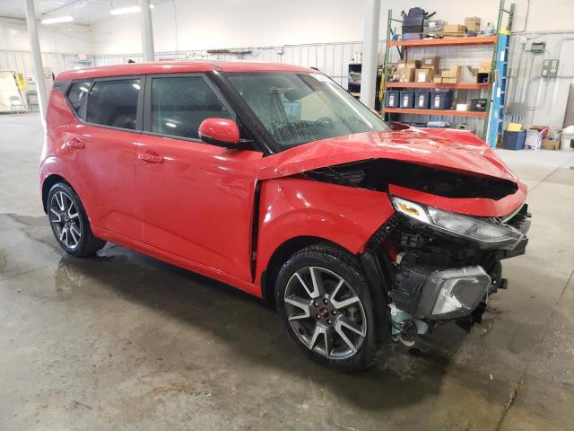 KNDJ63AU9M7127168 - 2021 KIA SOUL GT LINE RED photo 4