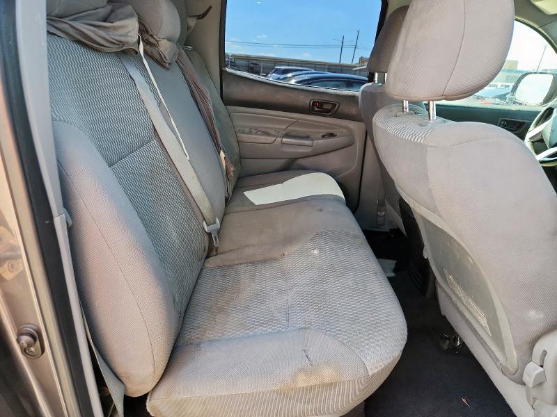 5TFJU4GN7CX027709 - 2012 TOYOTA TACOMA DOUBLE CAB PRERUNNER GRAY photo 10