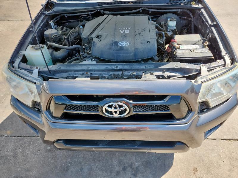 5TFJU4GN7CX027709 - 2012 TOYOTA TACOMA DOUBLE CAB PRERUNNER GRAY photo 11