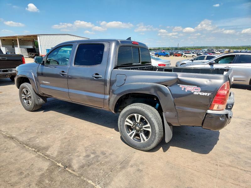 5TFJU4GN7CX027709 - 2012 TOYOTA TACOMA DOUBLE CAB PRERUNNER GRAY photo 2