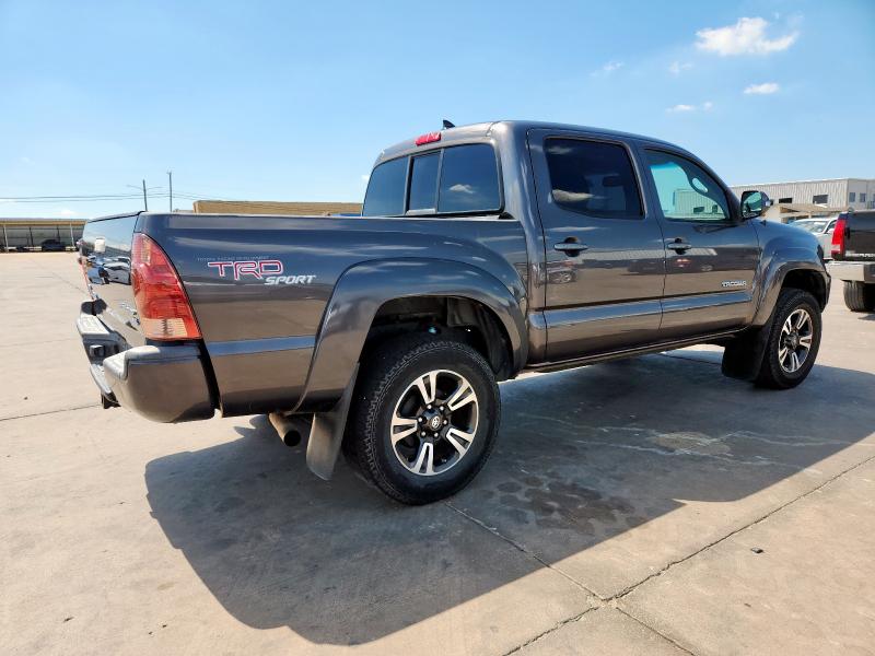 5TFJU4GN7CX027709 - 2012 TOYOTA TACOMA DOUBLE CAB PRERUNNER GRAY photo 3