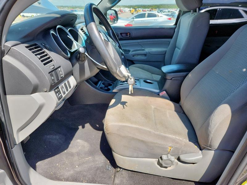 5TFJU4GN7CX027709 - 2012 TOYOTA TACOMA DOUBLE CAB PRERUNNER GRAY photo 7