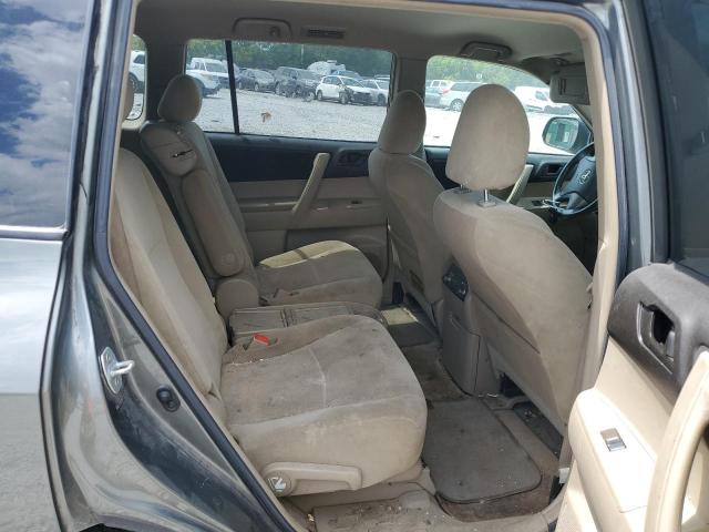 5TDZK3EHXAS011474 - 2010 TOYOTA HIGHLANDER GRAY photo 11