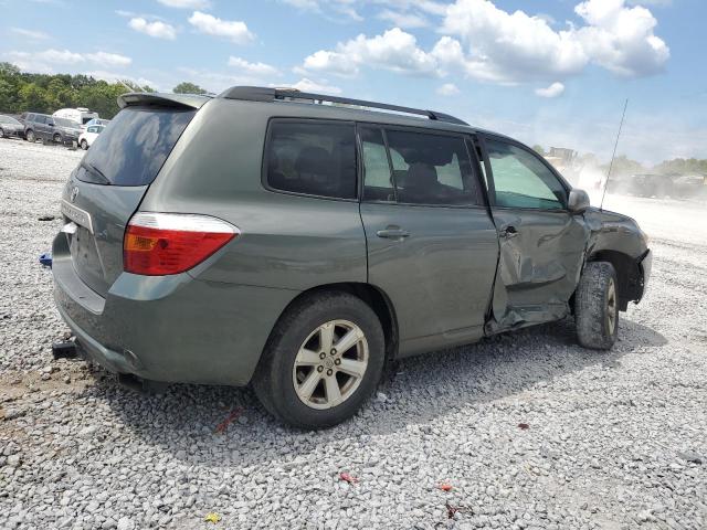 5TDZK3EHXAS011474 - 2010 TOYOTA HIGHLANDER GRAY photo 3