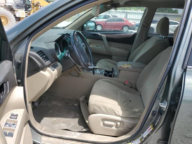5TDZK3EHXAS011474 - 2010 TOYOTA HIGHLANDER GRAY photo 7