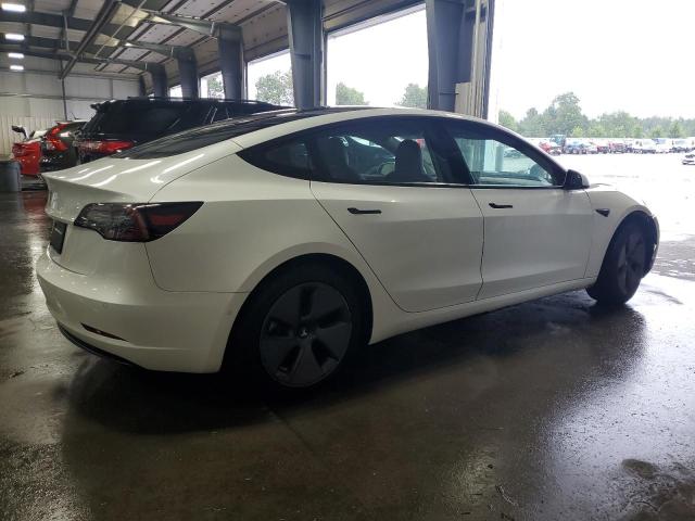 5YJ3E1EA4MF915284 - 2021 TESLA MODEL 3 WHITE photo 3