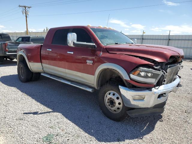 3D73Y4HL7BG592058 - 2011 DODGE RAM 3500 BURGUNDY photo 4