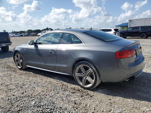 WAUVGAFR0DA046860 - 2013 AUDI S5 PRESTIGE GRAY photo 2