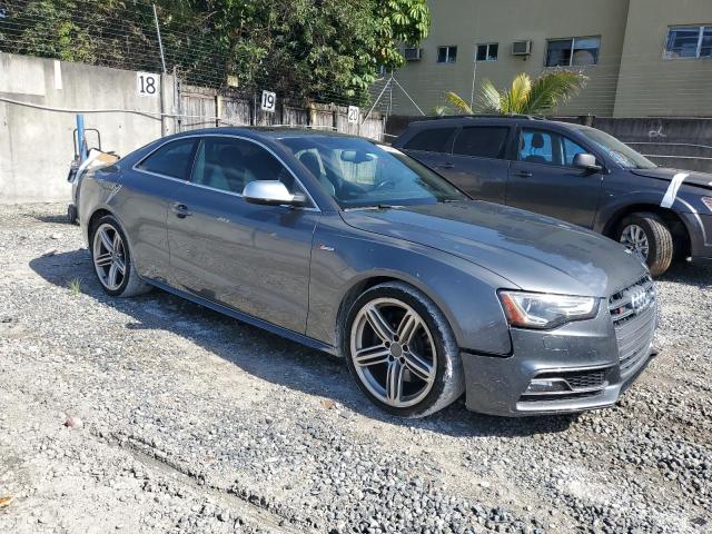 WAUVGAFR0DA046860 - 2013 AUDI S5 PRESTIGE GRAY photo 4