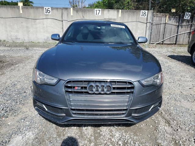 WAUVGAFR0DA046860 - 2013 AUDI S5 PRESTIGE GRAY photo 5