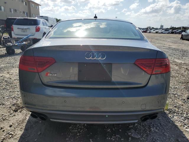 WAUVGAFR0DA046860 - 2013 AUDI S5 PRESTIGE GRAY photo 6