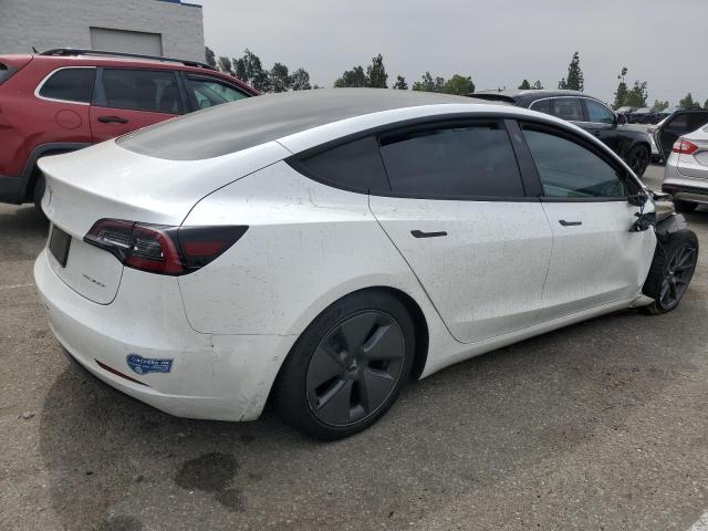 5YJ3E1EB5MF938100 - 2021 TESLA MODEL 3 白色 照片 3
