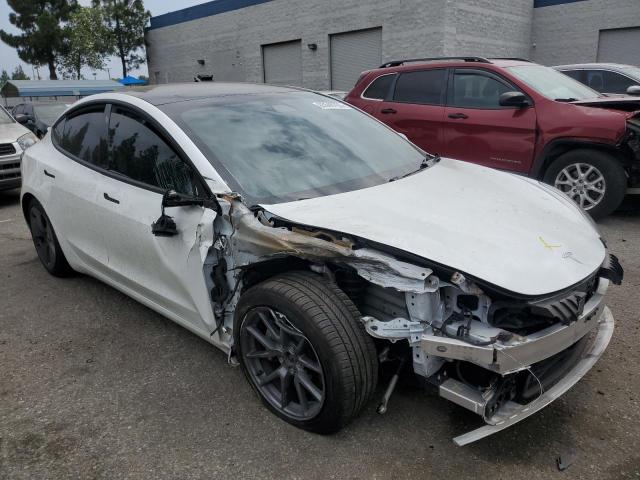 5YJ3E1EB5MF938100 - 2021 TESLA MODEL 3 白色 照片 4