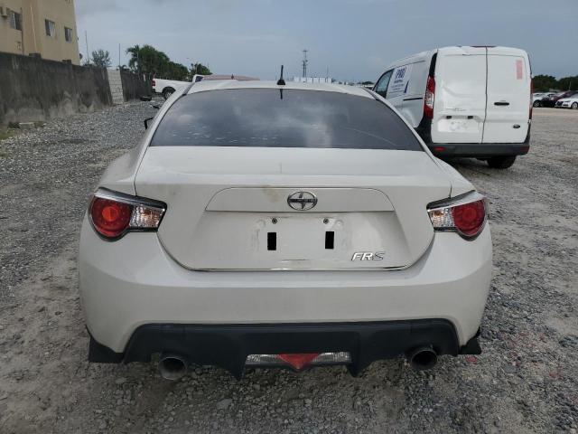 JF1ZNAA19E8705870 - 2014 TOYOTA SCION FR-S თეთრი ფოტო 6