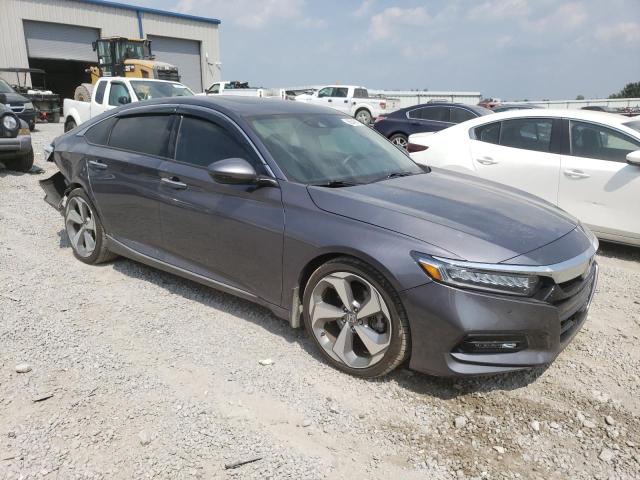 1HGCV1F96JA180687 - 2018 HONDA ACCORD TOURING GRAY photo 4