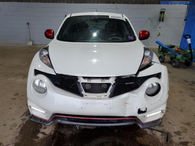 JN8AF5MV2DT220299 - 2013 NISSAN JUKE S WHITE photo 5