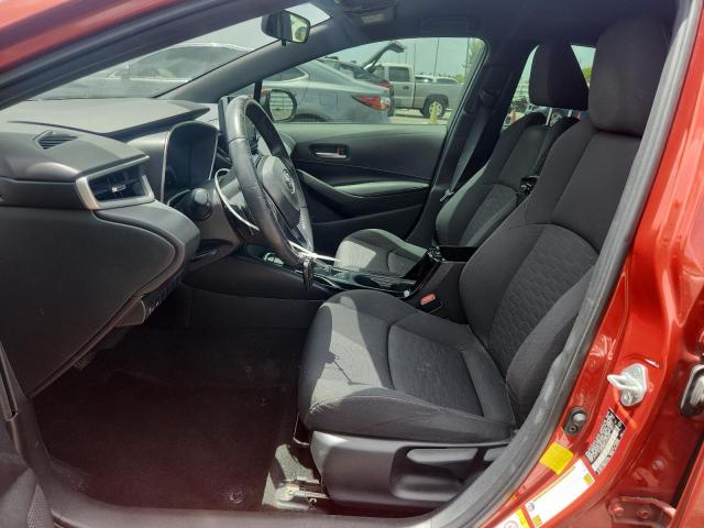 JTND4RBE3L3078032 - 2020 TOYOTA COROLLA SE RED photo 7